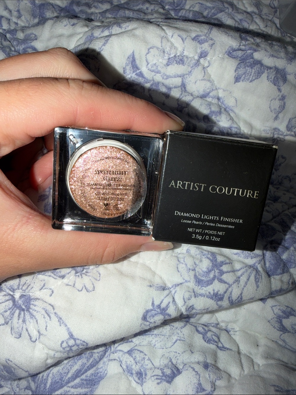 Artist Couture Diamond Lights Finisher - Rose Gold Shimmer